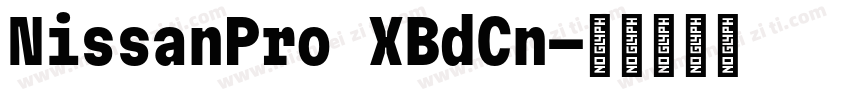 NissanPro XBdCn字体转换